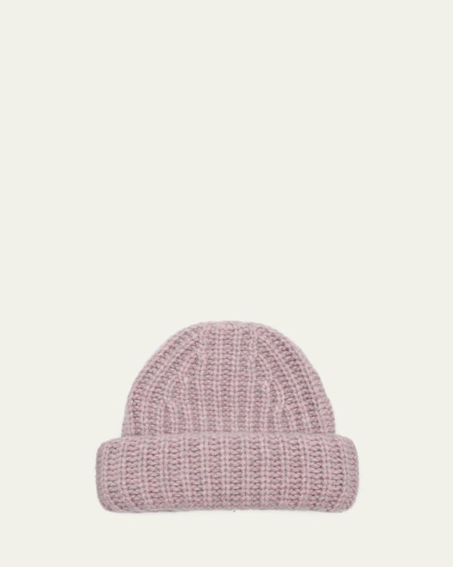 Becka Cashmere-Silk Beanie Hat